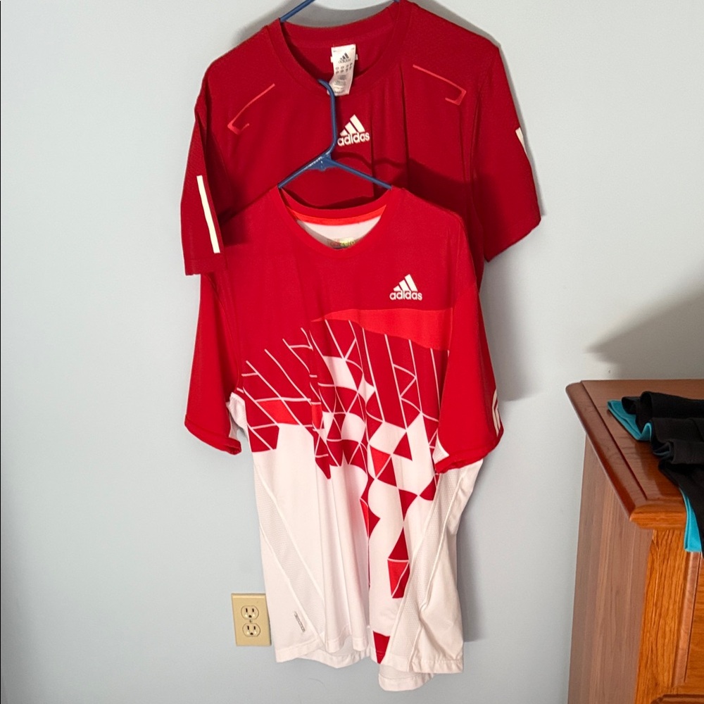 Adidas men's tennis shirts